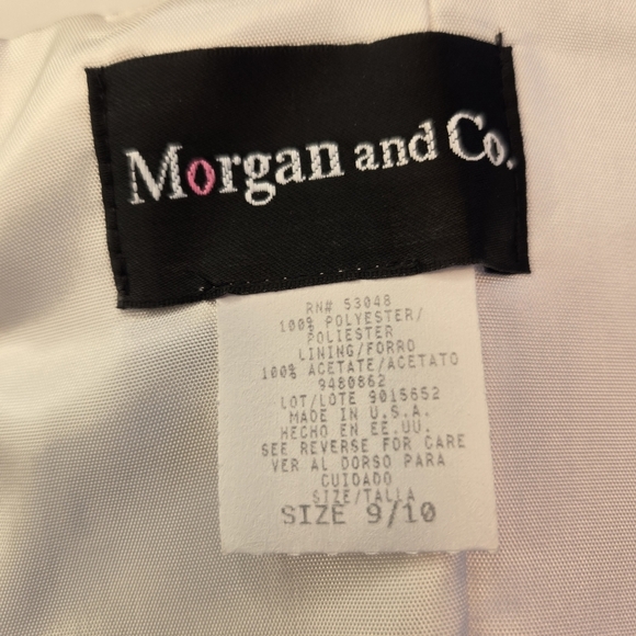 Floral Spaghetti Strap High/Low Hem Prom‎ Dress - Picture 9 of 12